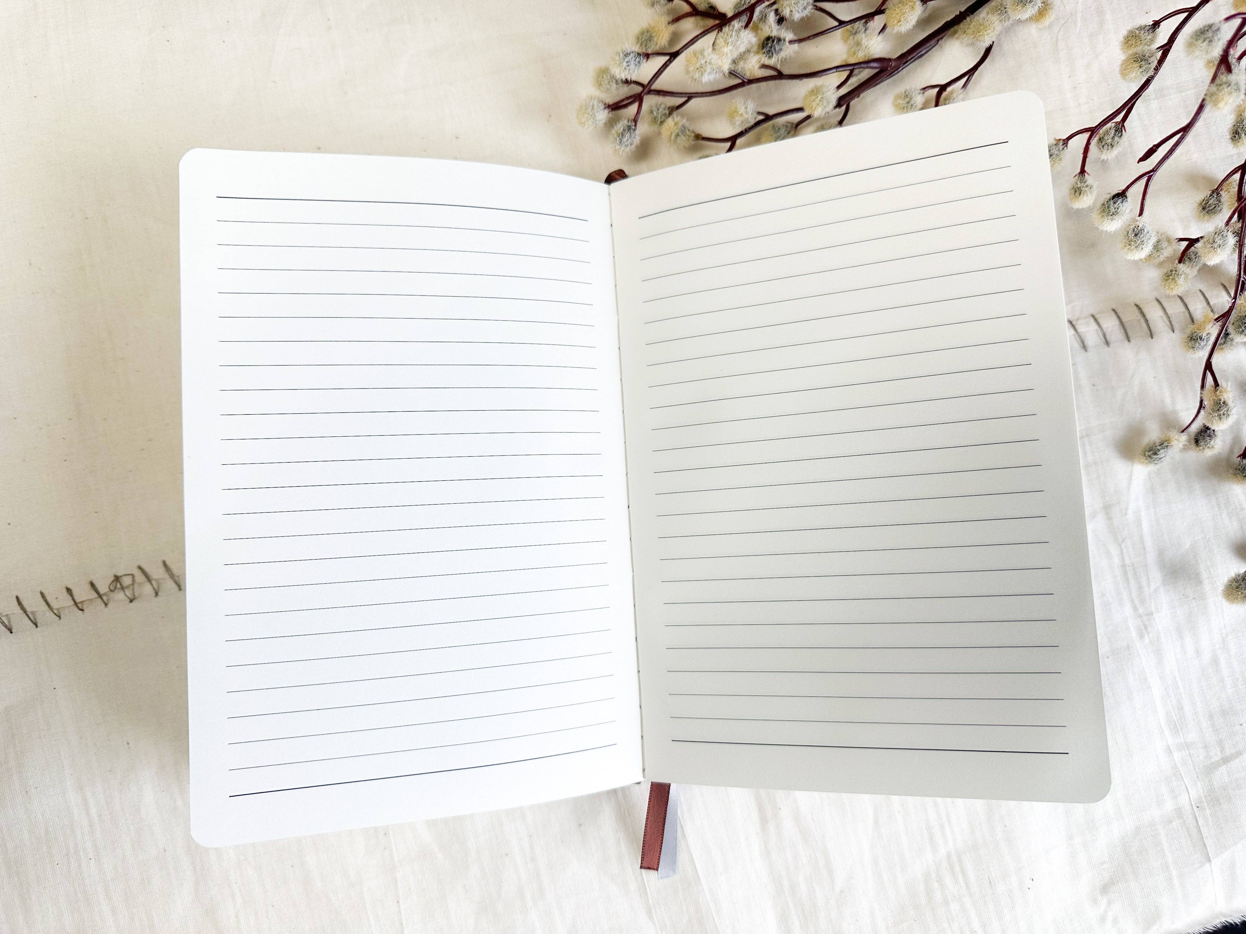 A House of Books - Wholesale Journal/Diary - One of a Kind Lined Journal, Faux Leather Journal3