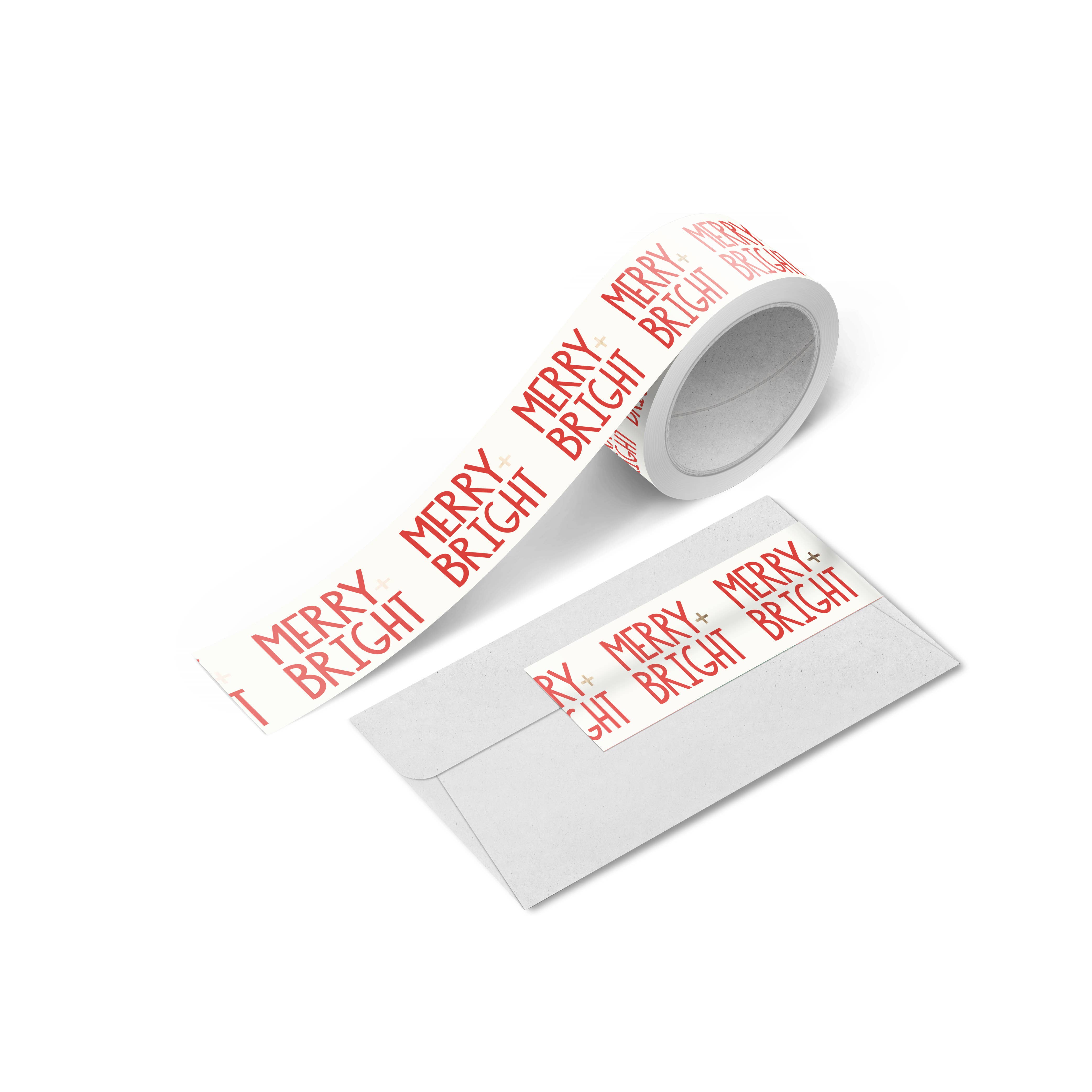 Rebecca Jane Woolbright - Wholesale Washi Tape - Merry + Bright Gold Foil Washi Tape - Gift Wrapping Tape