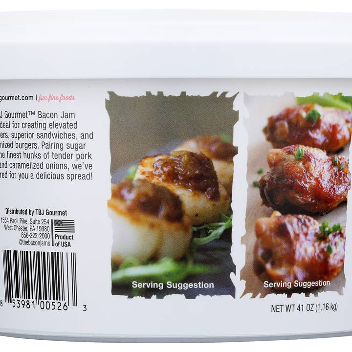 TBJ Gourmet - Wholesale Jam/Jelly - PRODUCT ORIGINAL BACON JAM 41OZ CUP3