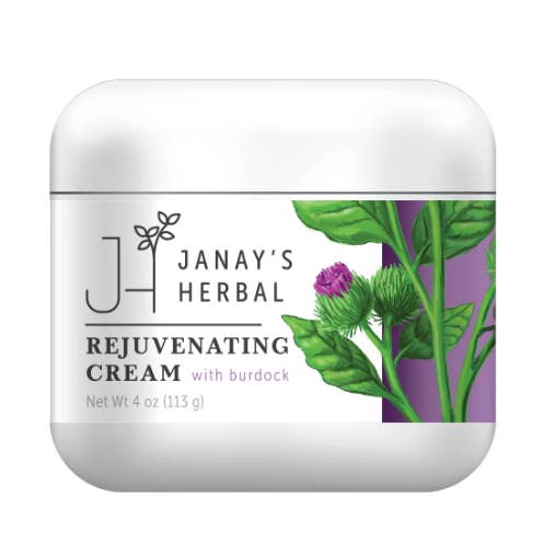 Janay's Herbal Rejuvenating Cream for wholesale by Burdock Naturals