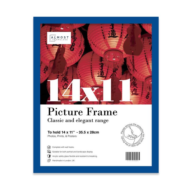 Blue 14x11 Picture Frame for wholesale by WholesaleFrames.co.uk