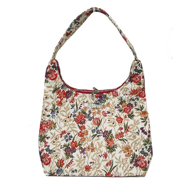 HOBO-FLMD | FLOWER MEADOW HOBO HANDBAG SHOULDER BAG for wholesale by SignareArt