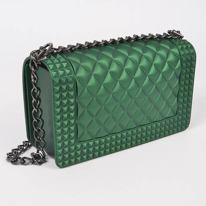 3AM BY H&D ACCESSORIES - Wholesale Crossbody Bag - Women's - Quilted Embossed Jelly Bag8