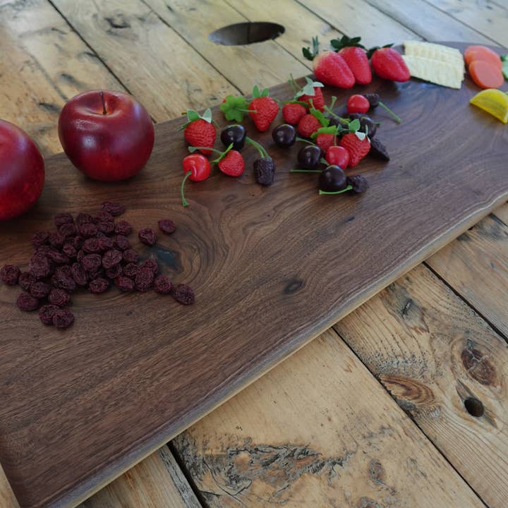 The Gant Collective - Wholesale Cheese board - XL Indiana Walnut Charcuterie Board2