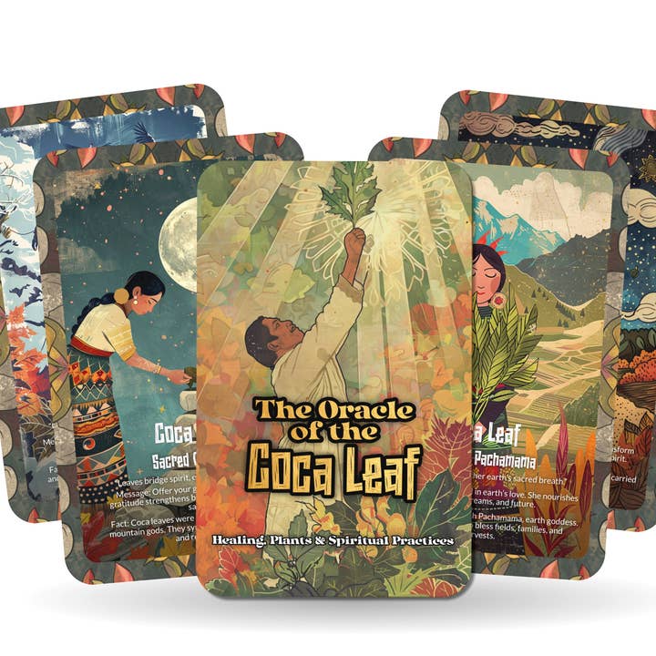 Ibiza Tarot USA - Wholesale Tarot Cards - Oracle of the Coca Leaf Divination Deck – 22 Cards5