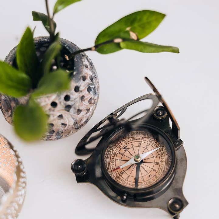 Ten Thousand Villages - Wholesale Navigational Compass - Sundial Compass