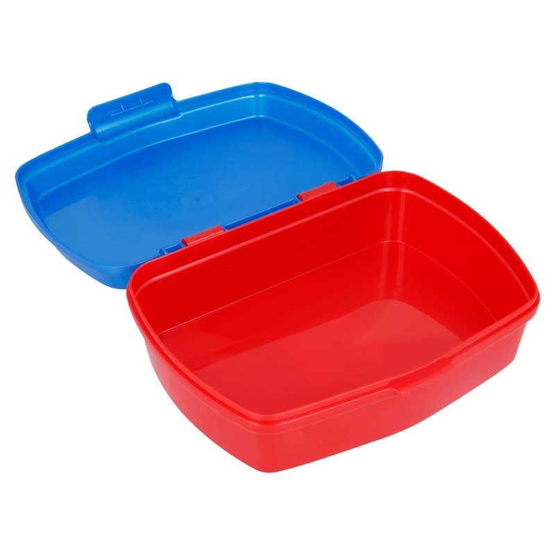 Stor - Wholesale Lunch Bag/Box - Kids - Stor Rectangular Sandwich Box Super Mario2