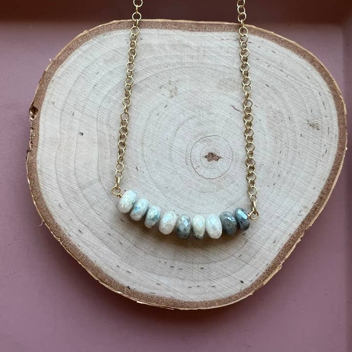 Colliers à barres en or pour la vente par Dana Herbert