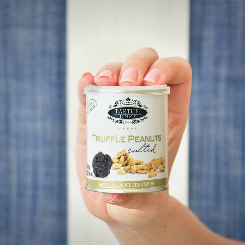 Gourmet Food Solutions, Inc. - Wholesale Nuts - Black Truffle Salted Peanuts, 60g Jimmy Tartufi1