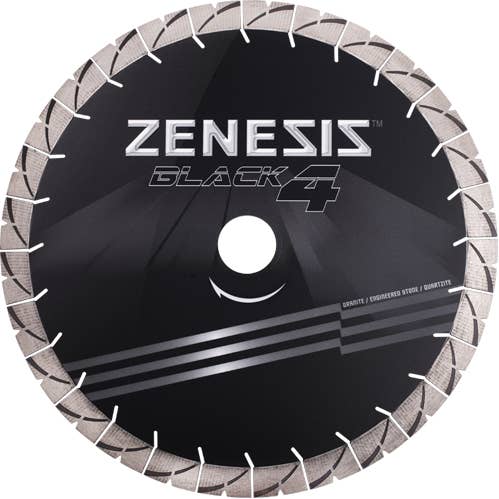 Dynamic Stone Tools – wholesale Cutting board – Zenesis Black 4 - Bridge Saw Blades - Hybrid Diamond Layering