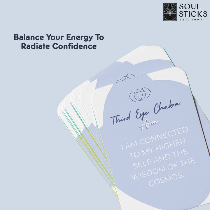 Designs by Deekay Inc. - Wholesale Tarot Cards - Chakra Empowerment Affirmations Card Deck4