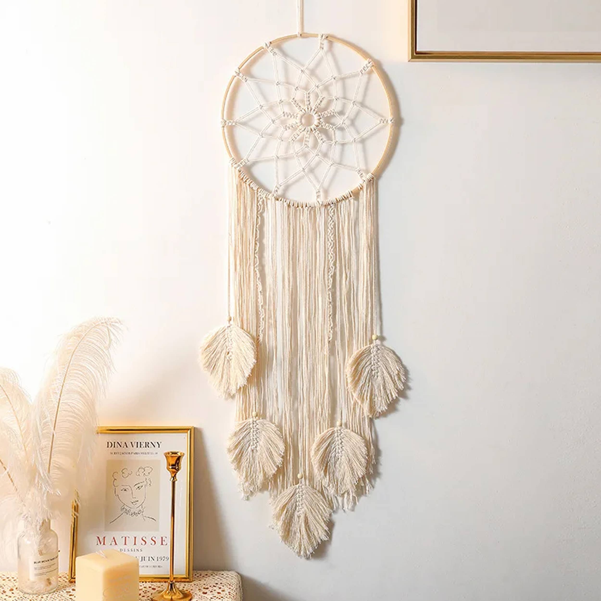 Buddha Ayurveda - Wholesale Dromenvanger - Macramé Handgemaakte Dromenvanger Muurdecoratie2