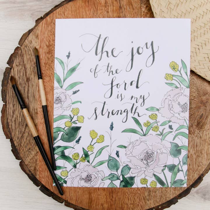 Nehemiah 8:10 Udskriv for engroshandel hos Roseberry & Co.