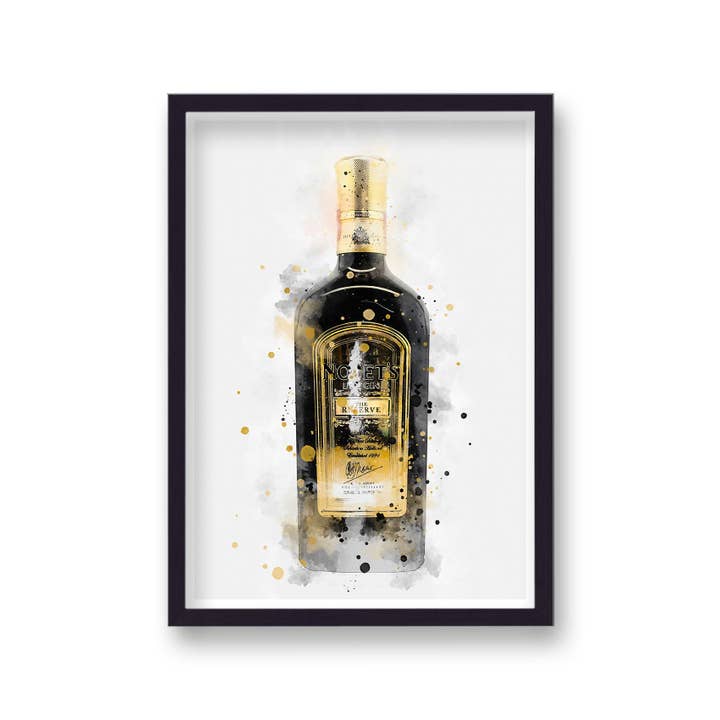 Gallery Print and Art – wholesale Art print – Gin Graphic Splash Print Nolets Inspired