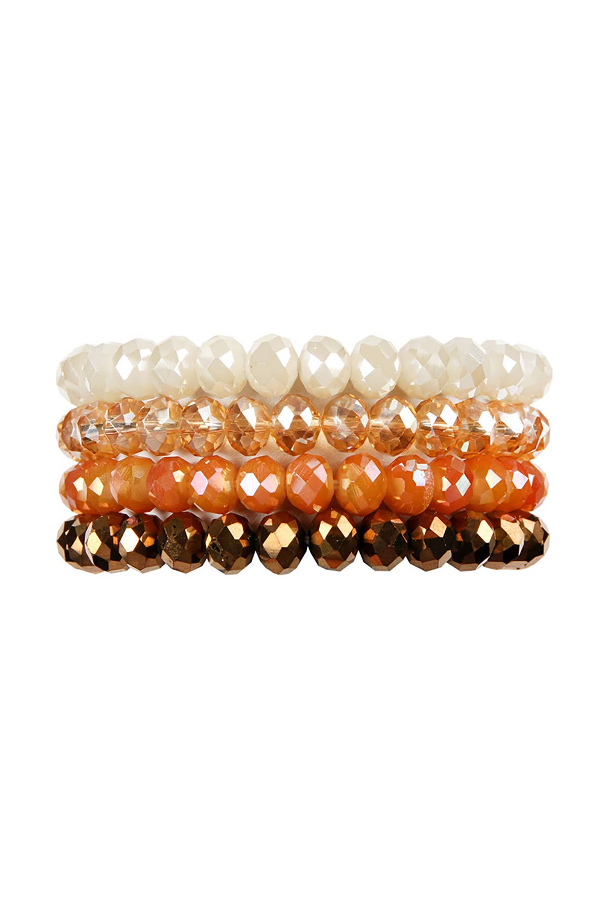 Love and Repeat - Vente Bracelet de perles - BRACELET EXTENSIBLE QUATRE LIGNES DE PERLES DE CRISTAL12