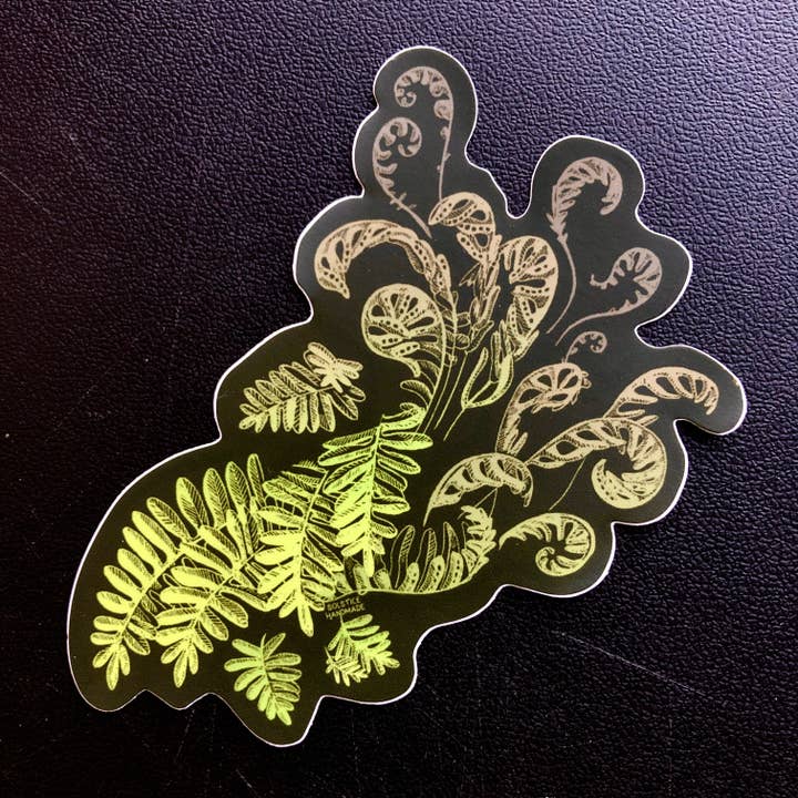 Resurrection Fern Sticker for wholesale by Solstice Handmade