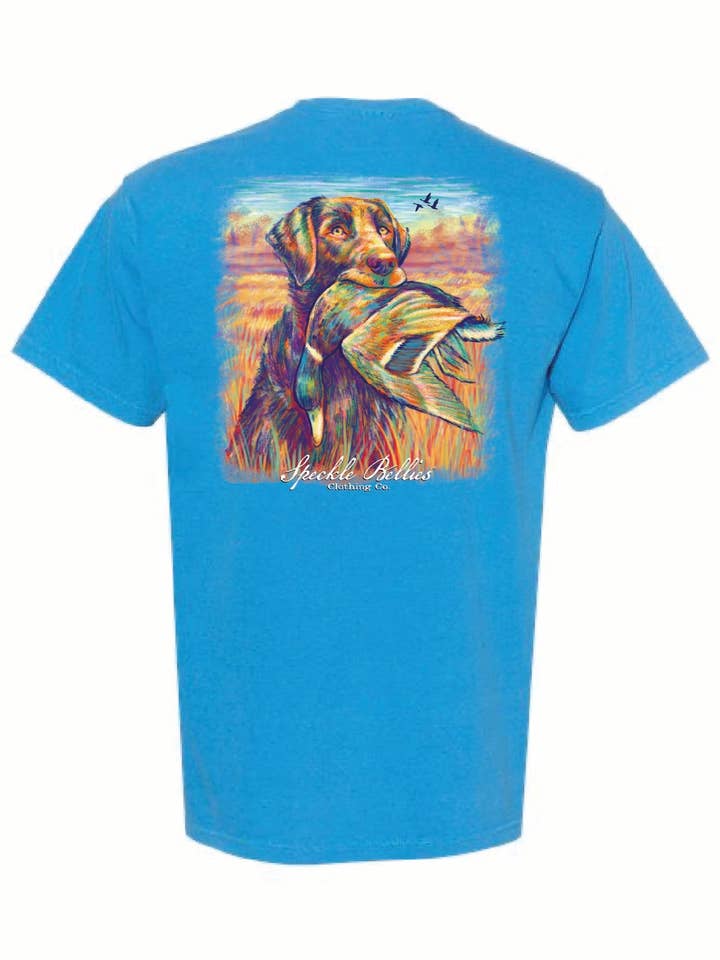 Speckle Bellies Clothing Company - Wholesale Screen Printed T-Shirt - Unisex - Dog Duck
