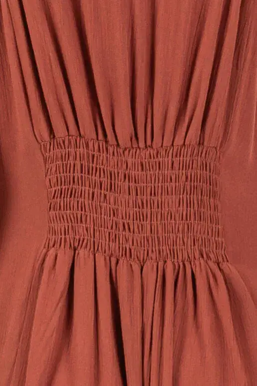 Final Touch - Vente Robe – femme - Robe fluide en mousseline épaisse avec boutons contrastants - ND40209-HV29