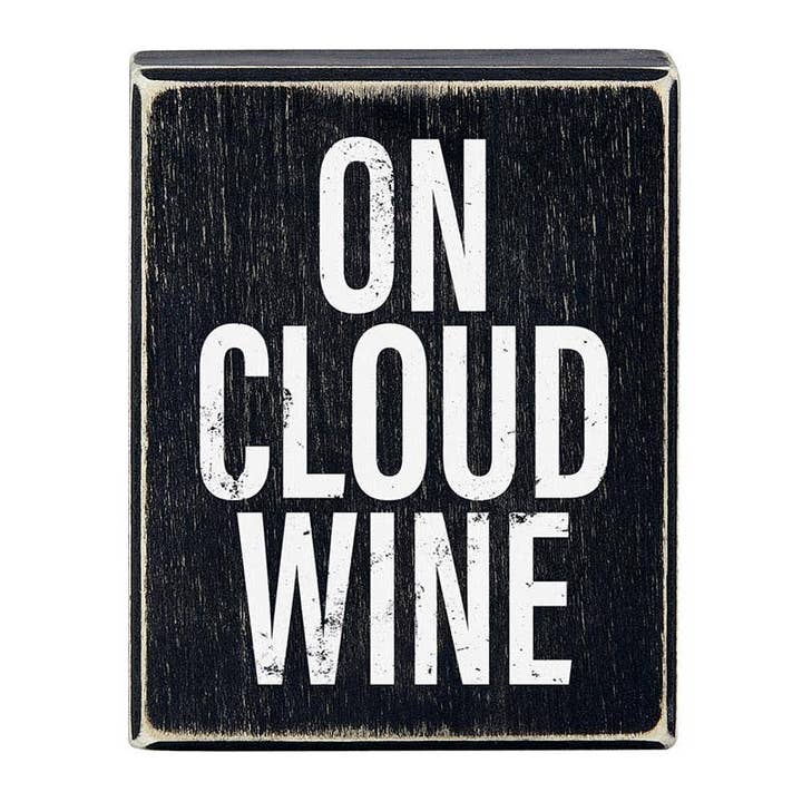 Angle - Wholesale Sign - Box Sign - Cloud Wine