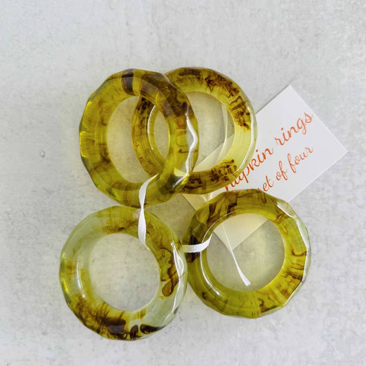 Dot and Army – Engroshandel Servietring – Element servietringe - sæt med fire5