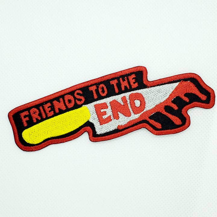 Junkyard Witch - Wholesale Patch - Friends to the End Chucky Iron On Patch