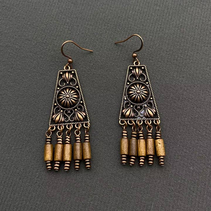 Mio Queena - Wholesale Dangle Earrings - Multiple Styles Vintage Bohemian Dangle Earrings10