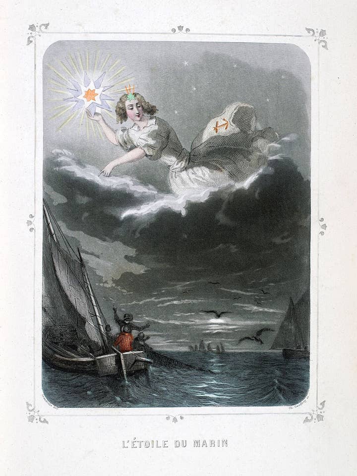 L'Etoile du Marin by JJ Grandville - 1849 for wholesale by Flashback Shop