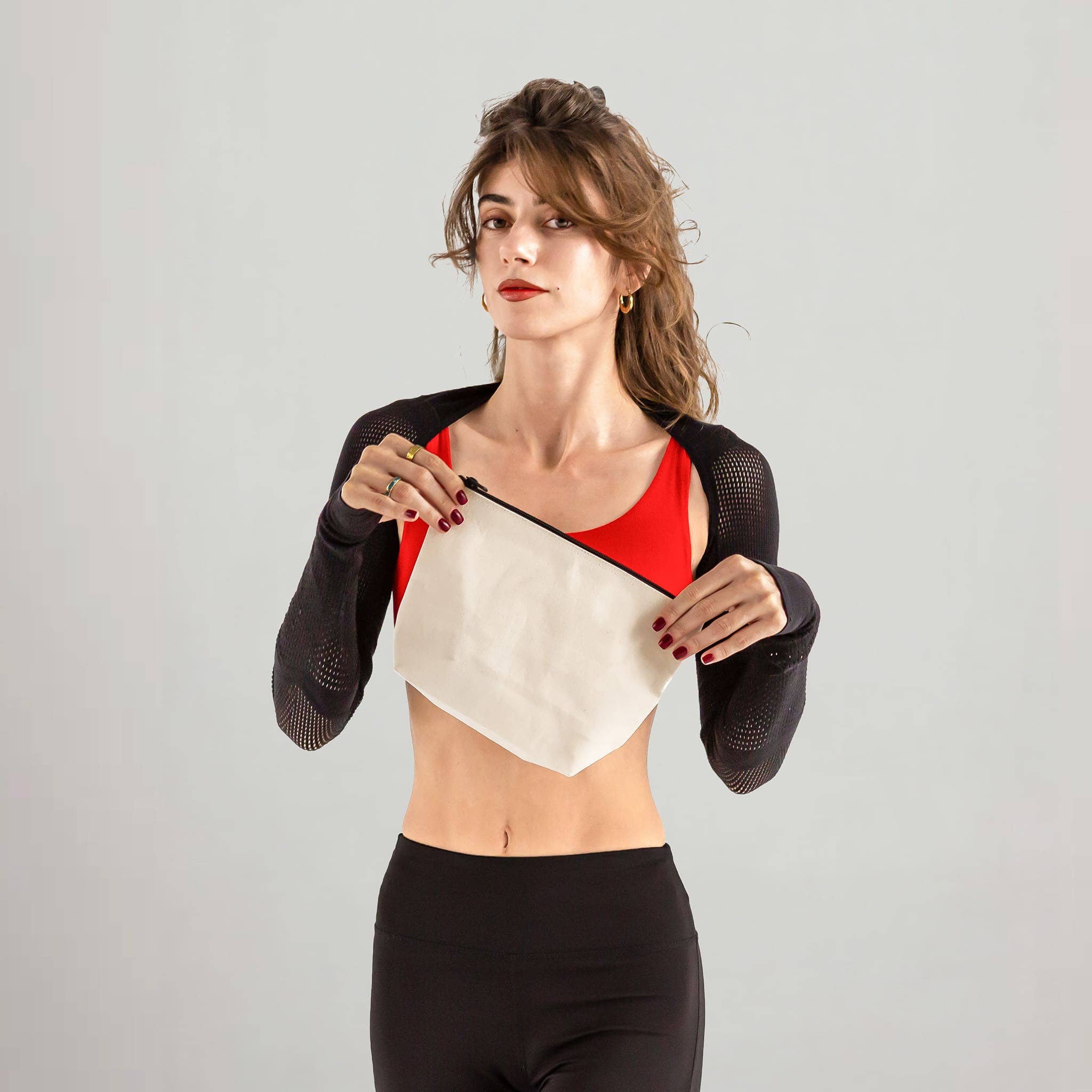 Naturlig TBF Stor Kosmetikpung - TM404 for engroshandel på Faire1