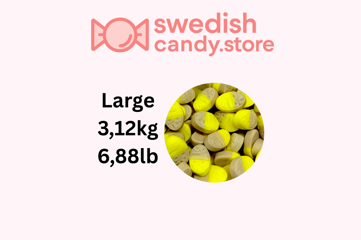 Swedish Candy.Store - Swedish Candy - Wholesale Gummy - BUBS Goody Banana/Toffee Vegan Bulk 1.04kg Swedish Candy2