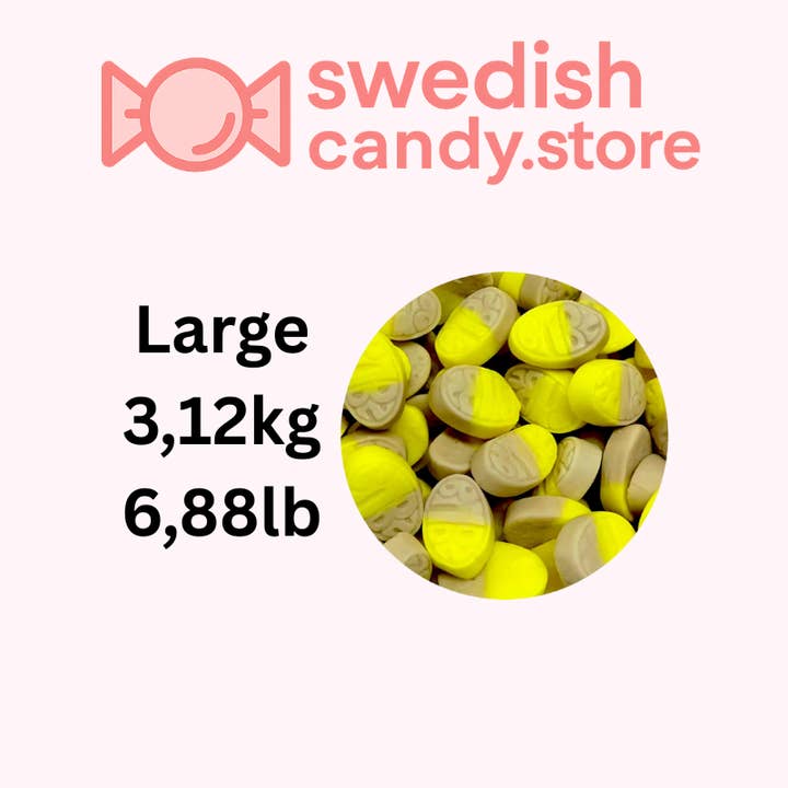 Swedish Candy.Store - Swedish Candy - Wholesale Gummy - BUBS Goody Banana/Toffee Vegan Bulk 1.04kg Swedish Candy2