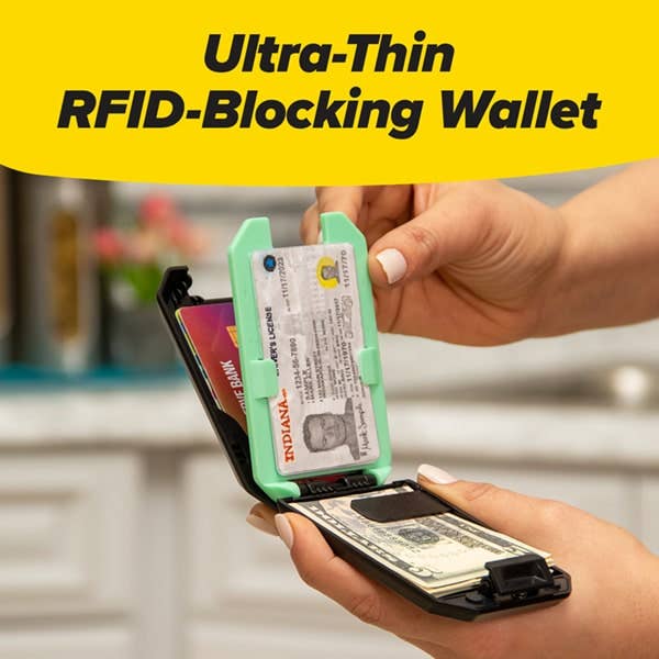 BulbHead - Wholesale Wallet - Unisex - Slim Mint Wallet | Ultra-Thin | RFID-Blocking | Crush-Resist3