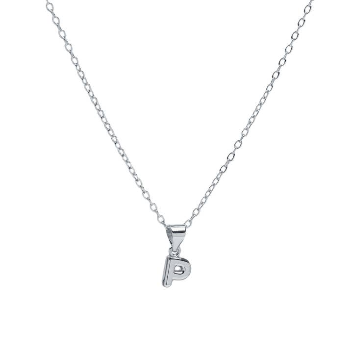 Savvy Bling - Wholesale Pendant/charm necklace - Initial Balloon Bubble Gold Necklace103