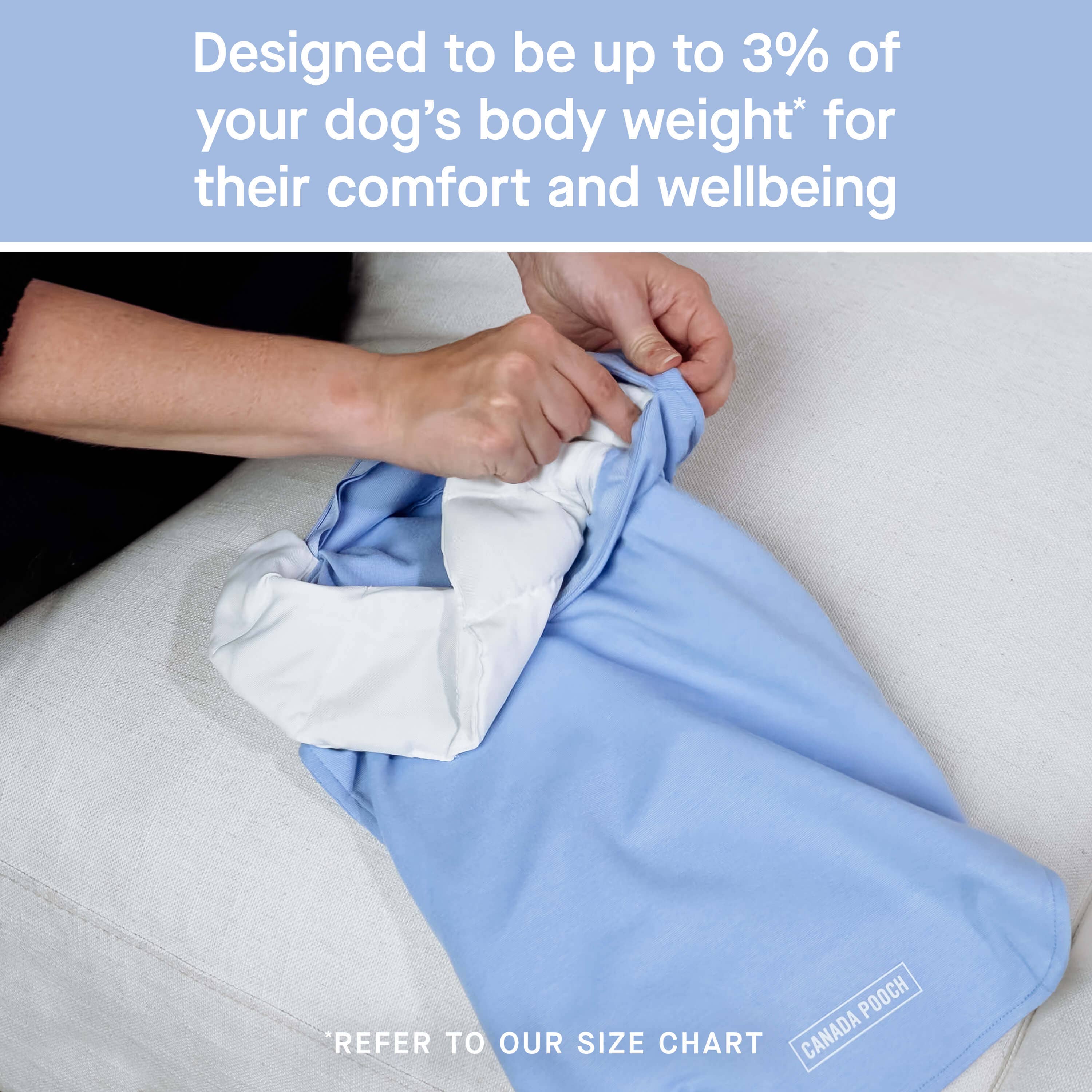 Canada Pooch – Großhandel Haustierweste – Hund – Weighted Calming Weste für Hunde9