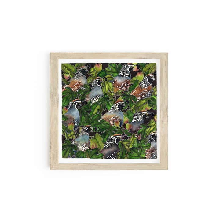 Pheasant Or Quail Art Log Cabin Decor for wholesale by Candace Fincher