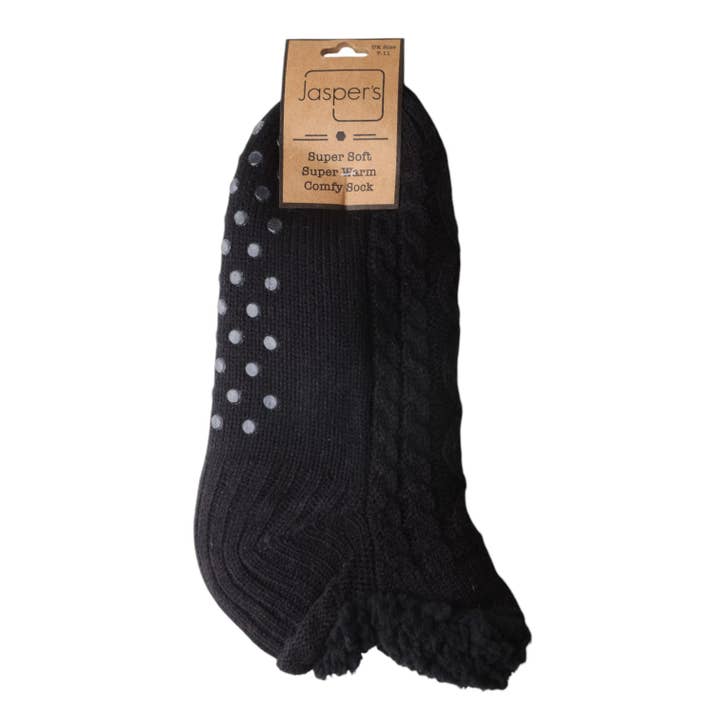 All Black Jasper Slippers JS1100 for wholesale by Jess & Lou