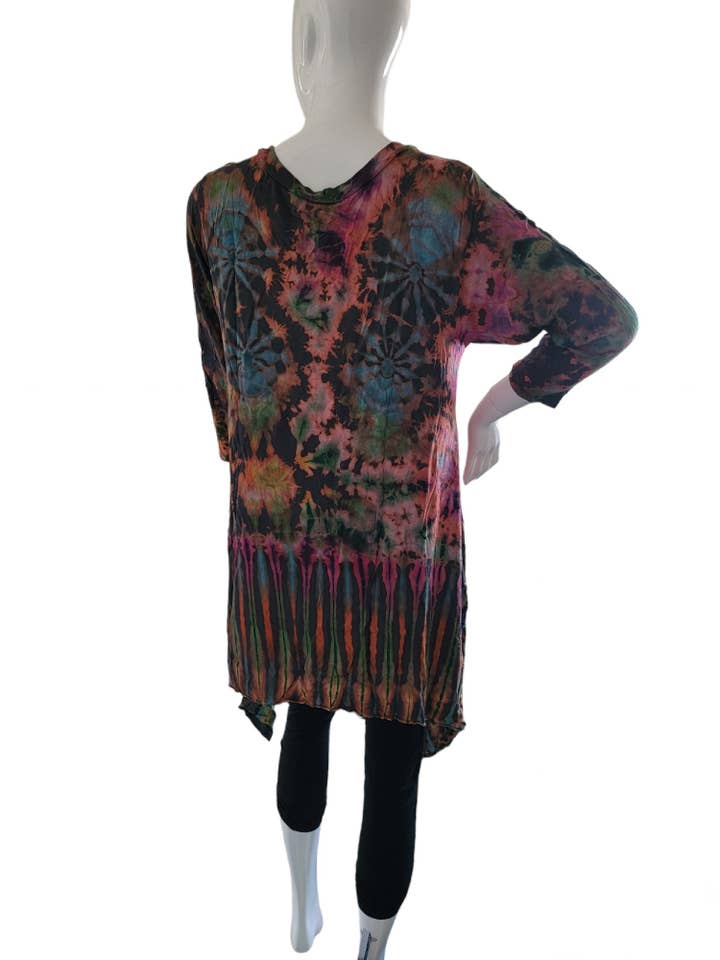 Evergreen Guardian Imports - Wholesale Tunic - Women's - TSS304B Quarter Sleeves Tunic Top