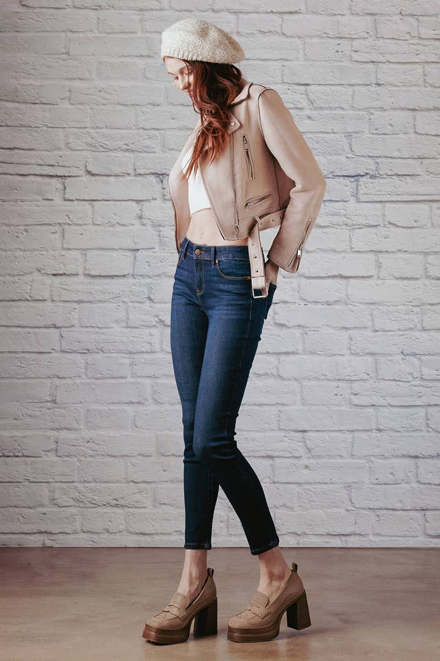 ENJEAN - Wholesale Jeans - Women's - PRE PACK Skinny Jeans With Stitchless Waist Band EP3540