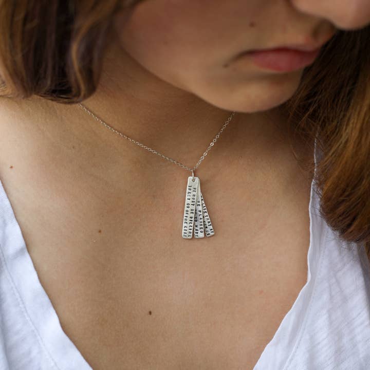 Chocolate and Steel - Wholesale Pendant/Charm Necklace - What you think you become, what you feel you attract, what you imagine you create -Buddha Quote Necklace13