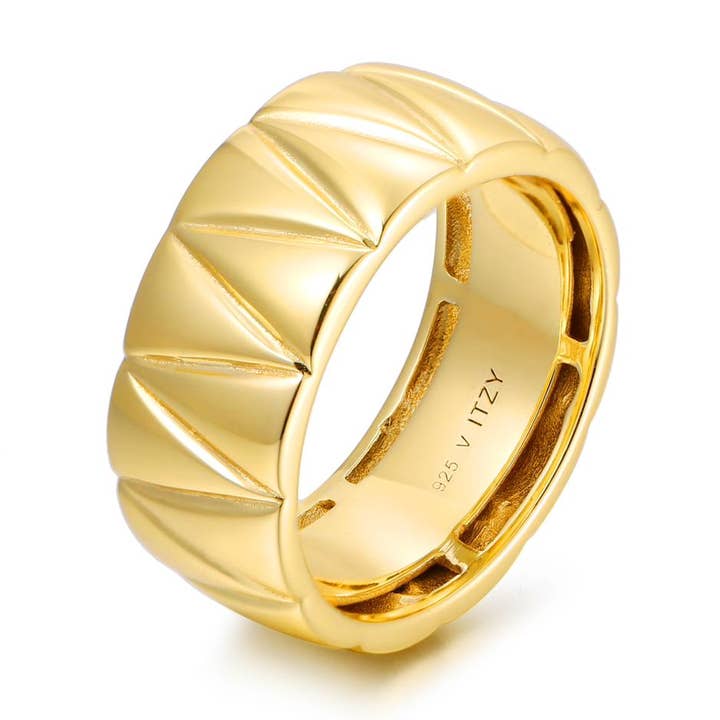 Zigzag Ring for wholesale by ITZY Co.