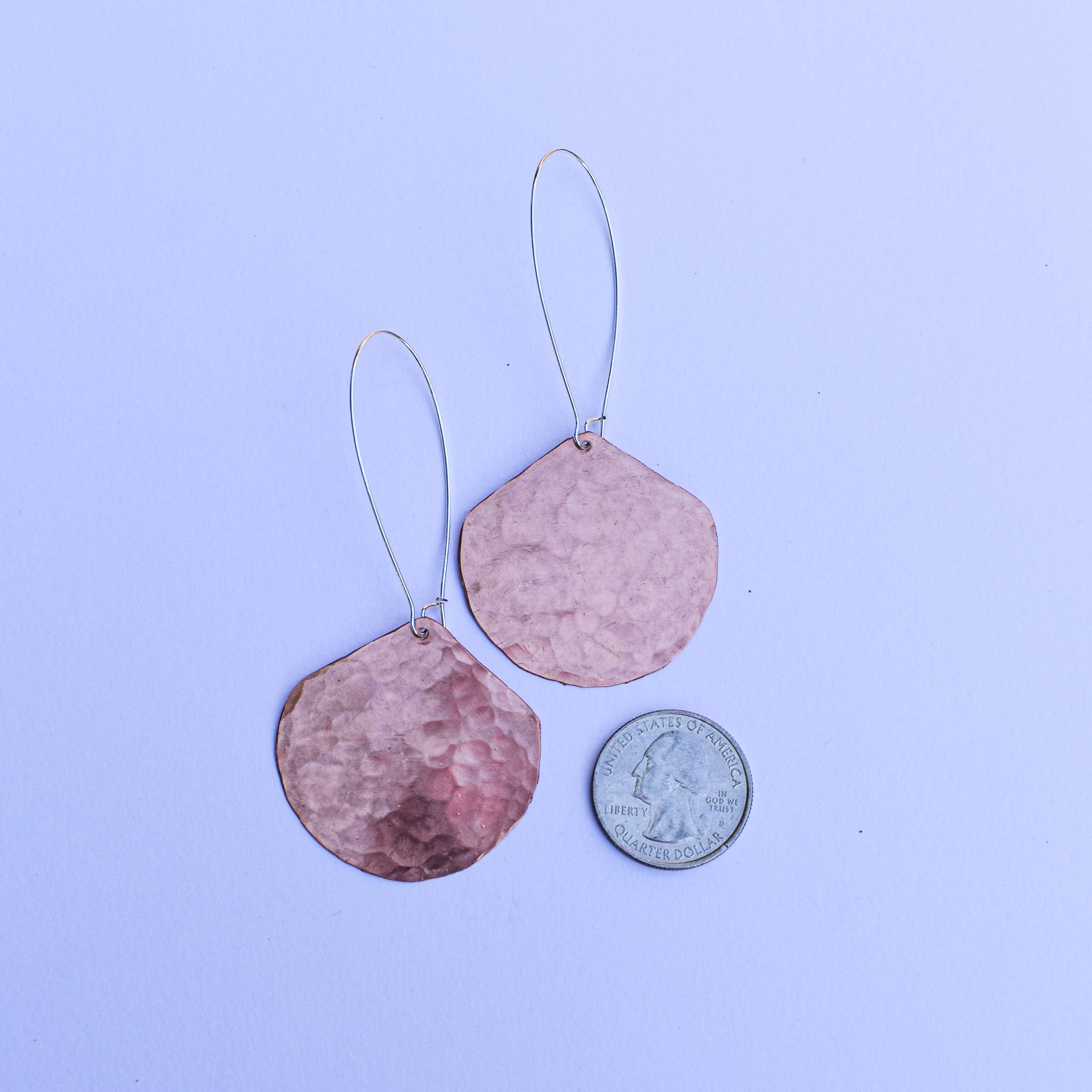 Cascadia Jewlery - Wholesale Dangle Earrings - Moon Drop Earrings - Copper4