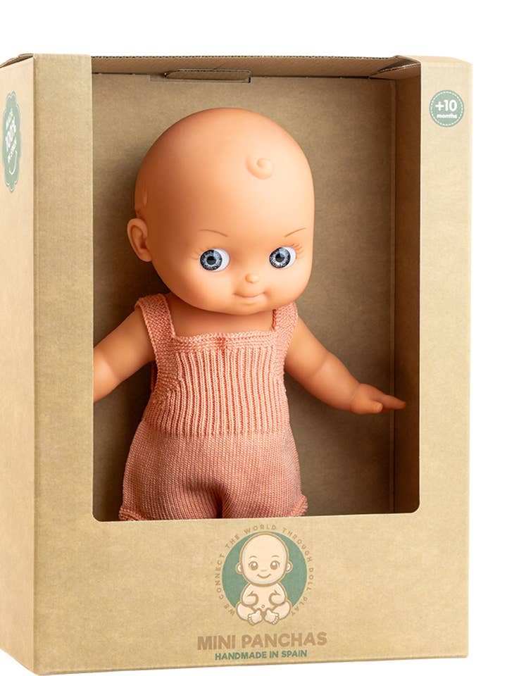 Poupée Mini Pancha - Barboteuse corail - Paola Reina pour la vente par Shine on me Distribution