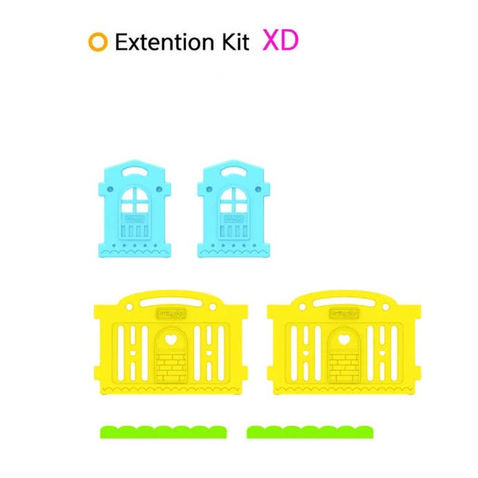 Dwinguler Castle Extension Set, Rainbow for wholesale by Posh Baby & Kids