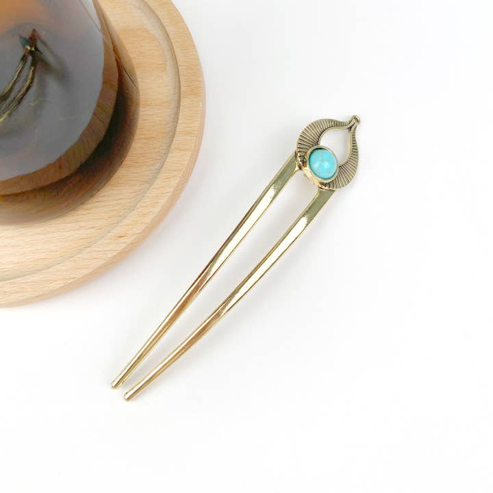 TheDivaSoap - Wholesale Hair Pin - U-shaped vintage metal hairpin0