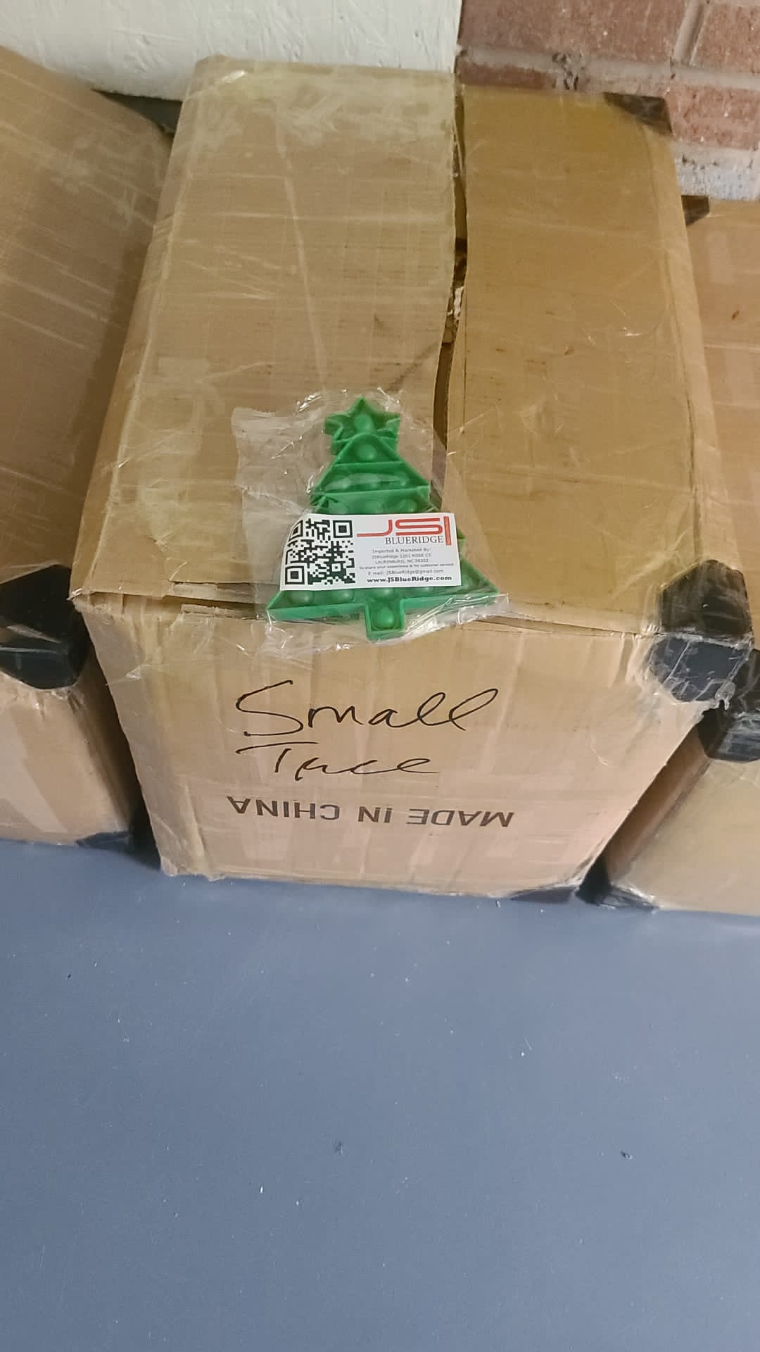 JSBlueRidge Toys - Wholesale Fidget Toy - Kids - Holiday Winter Tree Pop It Fidget Kids Toys13