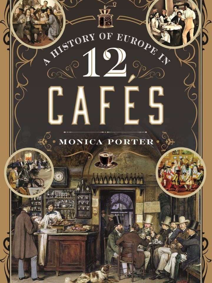 A History of Europe in 12 Cafes for wholesale by Casemate IPM