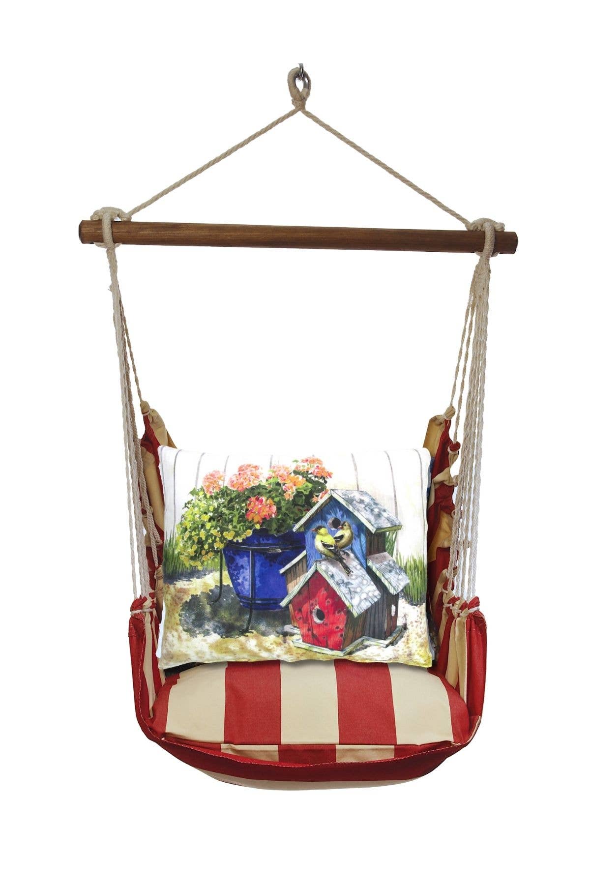 Magnolia Casual - Wholesale Swing Set - Hammock Swing 4-Piece Set indoor / outdoor - Americana15