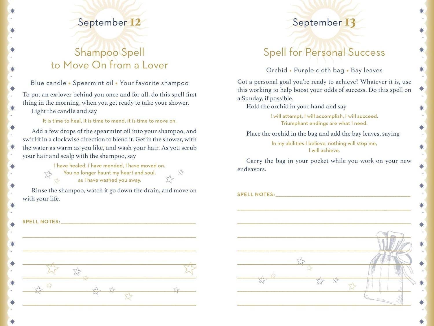 Hachette Book Group - Wholesale Journal/Diary - The Daily Spell Journal: A Diary of Enchantments3