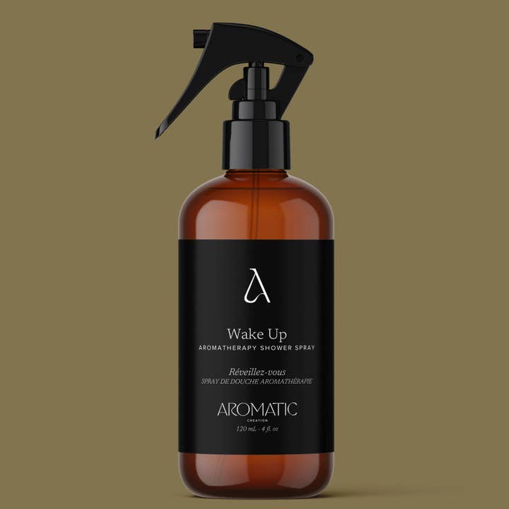 Aromatic Creation - Wholesale Aromatherapy Mist - Wake Up Aromatherapy Shower Spray