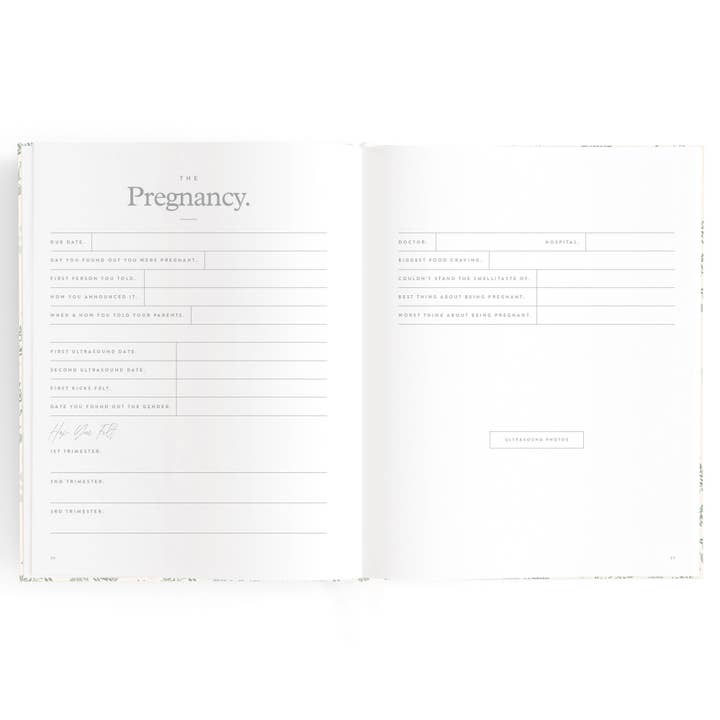 Fox & Fallow – wholesale Memory book – Child & baby – Baby Book Cypress8