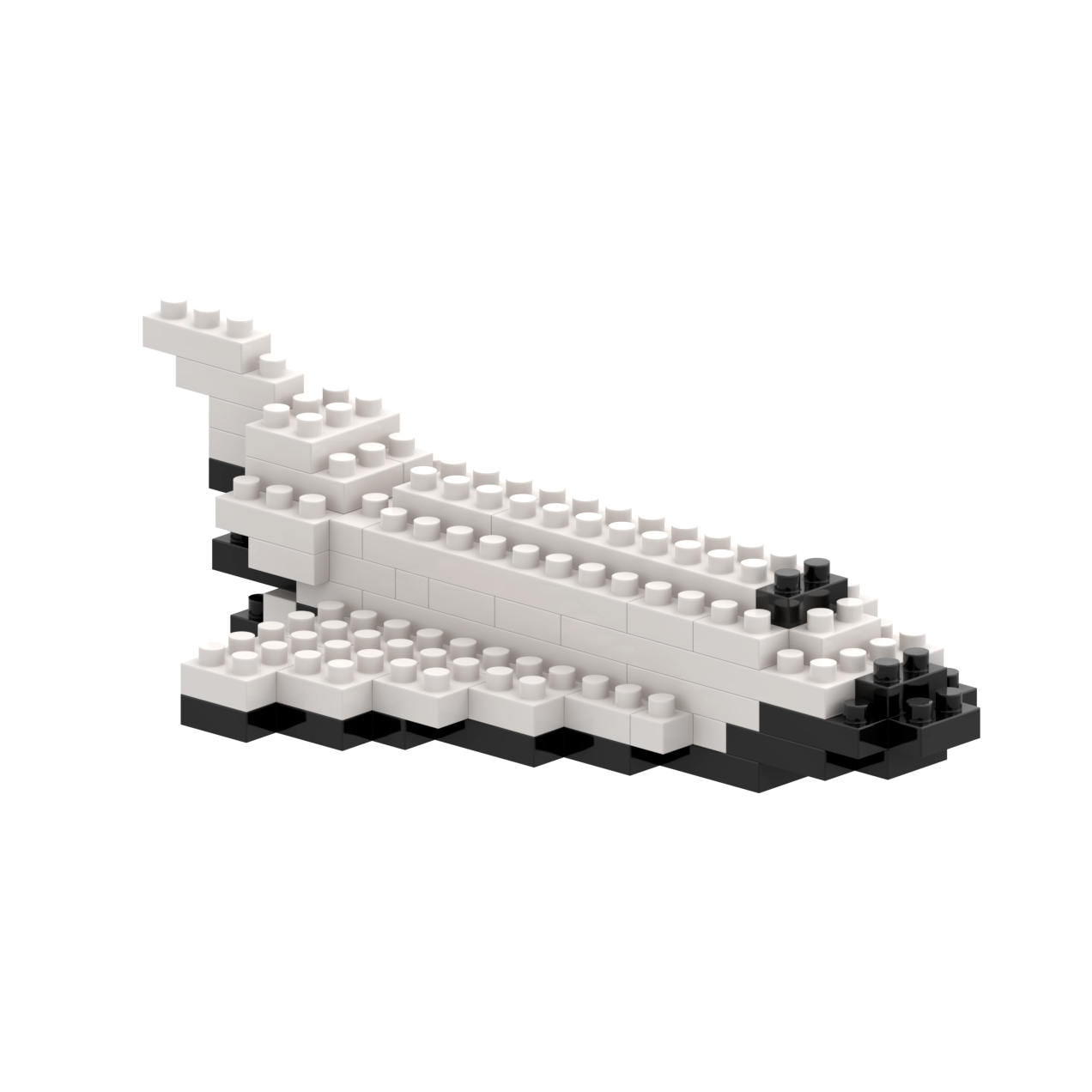 Brixies - Wholesale Build-a-Toy - Kids - BRIXIES space shuttle postcard1